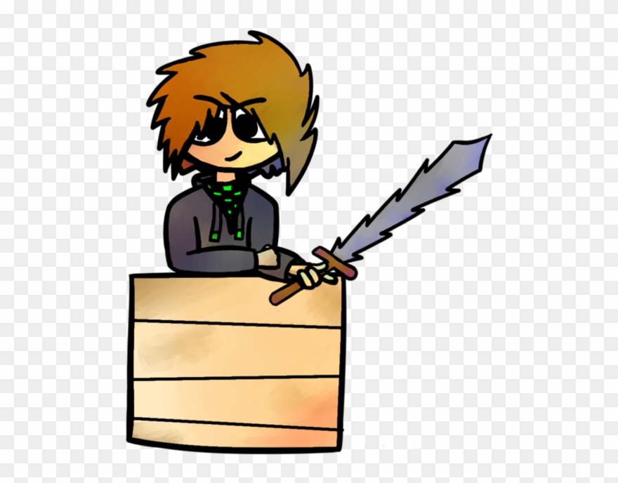 Minecraft Hunger Games Bandit By Pigdudedoodles Clipart