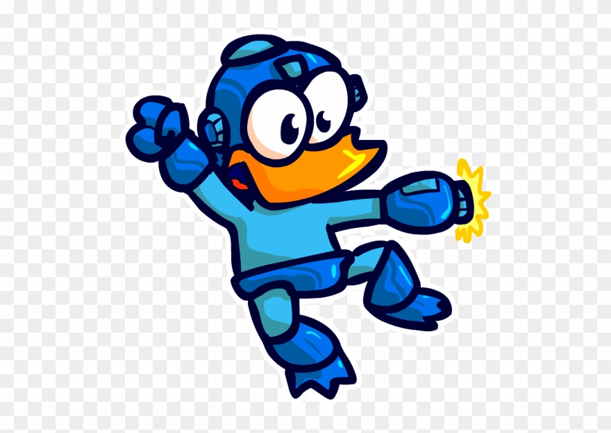 Here Is A New One, Cosplaying The Blue Bomber Clipart