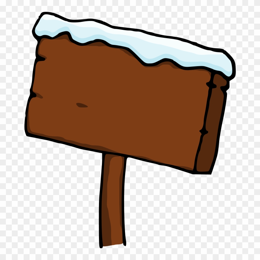 Wooden Sign Post Clip Art Free Wooden Sign Post With - Png Download