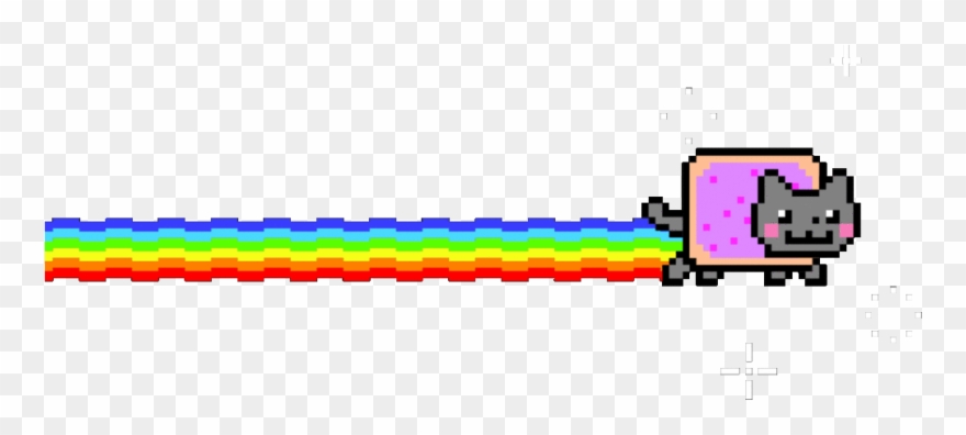 Nyan Cat Clipart 3 Of - Png Download