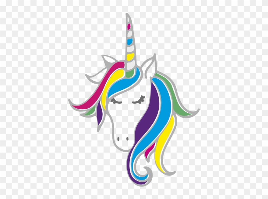 Imprime Decora Tu Casa Vinilo Impreso Unicornio Arcoiris Clipart