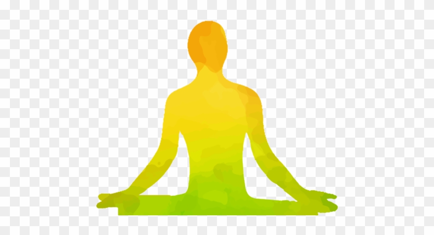 Yoga Clipart Watercolor - Png Download