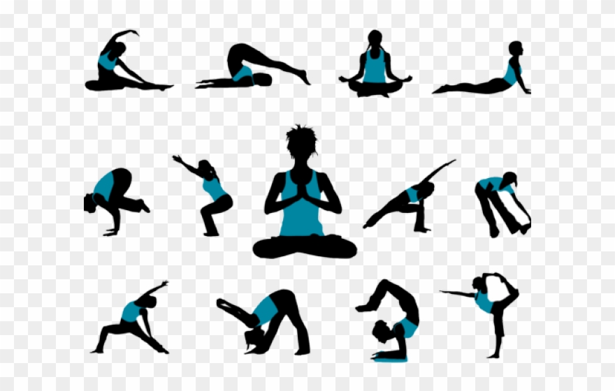 Yoga Clipart Hatha Yoga - Png Download