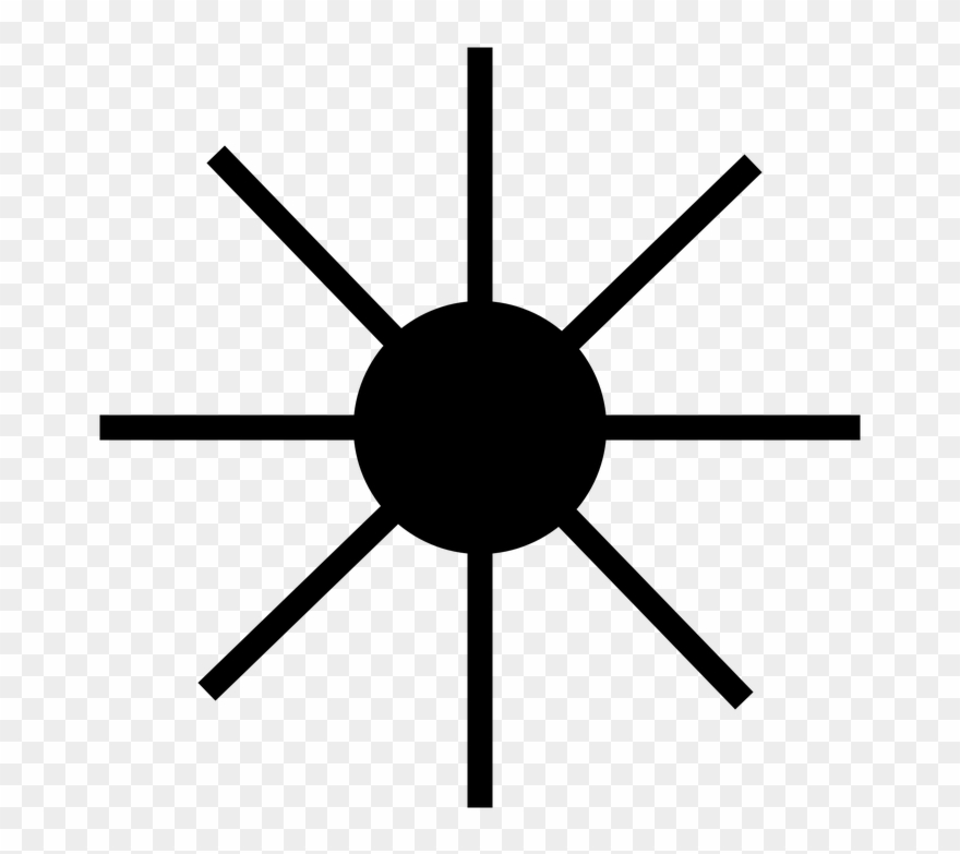 Sun Beam Light Free Vector Graphic On Clipart