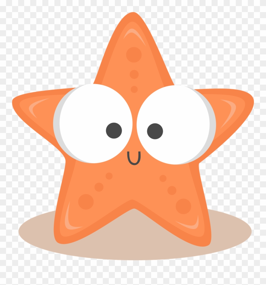 Free Starfish Clipart - Png Download