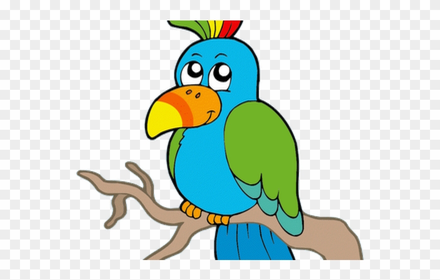 Parrot Clipart Budgie - Png Download