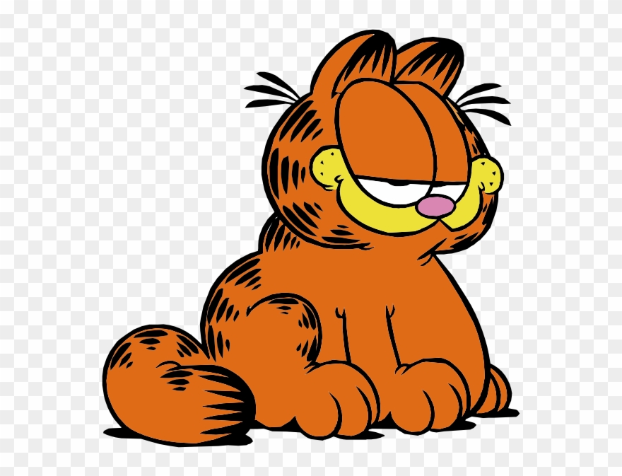 Garfield Somnoros - Clipart