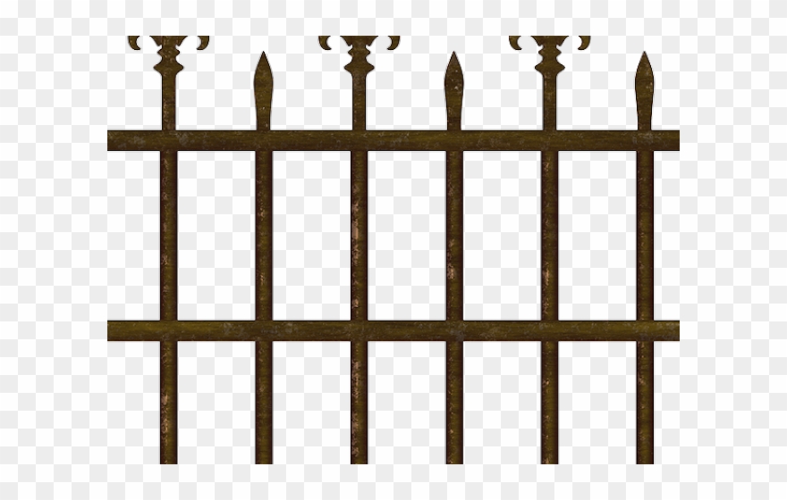 Castle Clipart Fence - Png Download