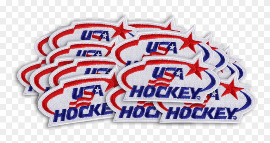 Usa Hockey Free Form Patch Clipart