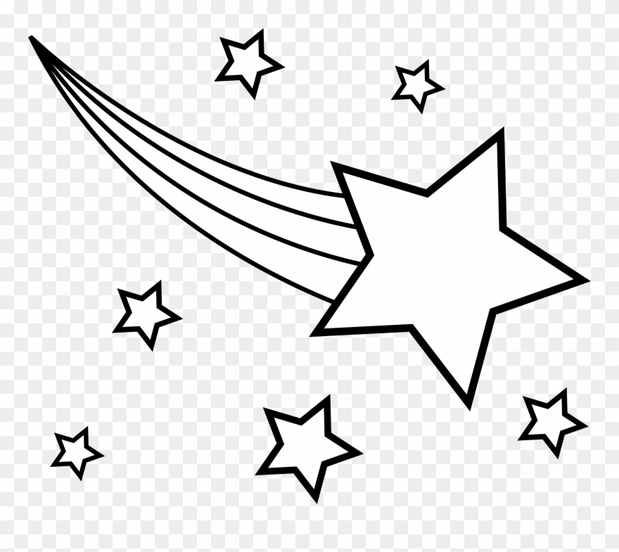 Shooting Star Clipart - Png Download