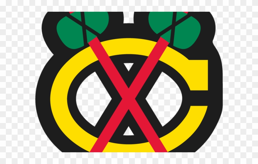Nhl Clipart Blackhawks - Png Download