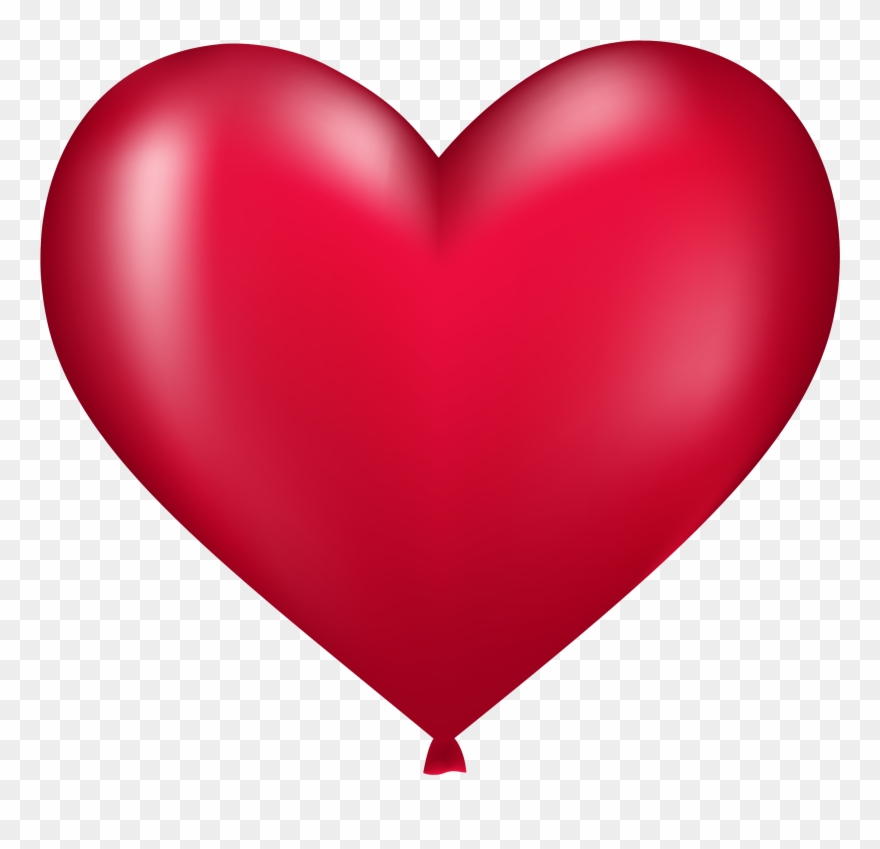 Heart Shaped Balloon Png Image Clipart