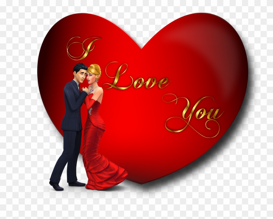 Happy Valentines Day Heart I Love You Desktop Hd Wallpaper Clipart