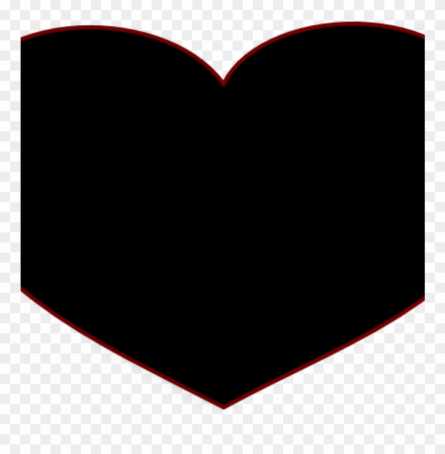 Heart Silhouette Clip Art Heart Silhouette Clip Art - Png Download