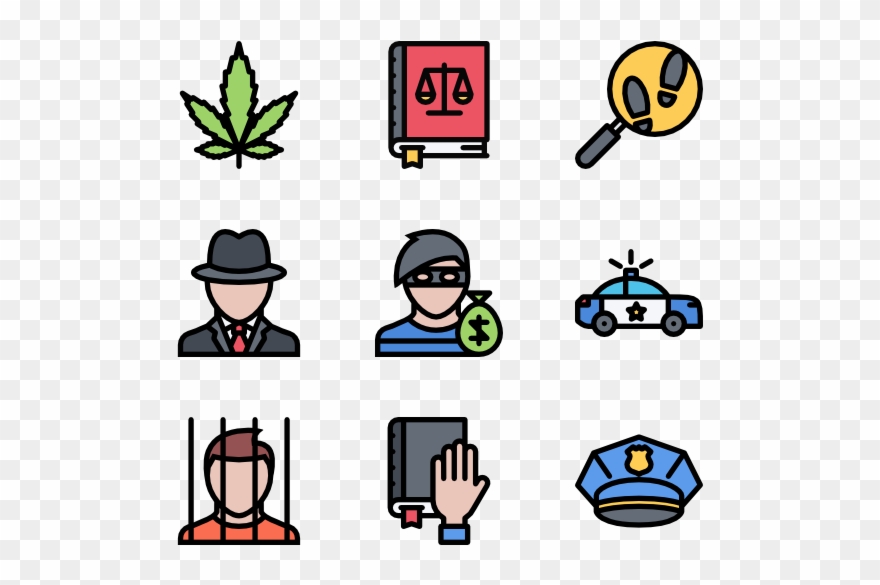 Icons Free Vector Law Clipart