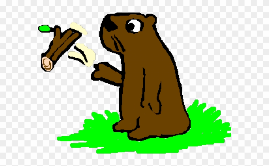 Groundhog Clipart Woodchuck - Png Download