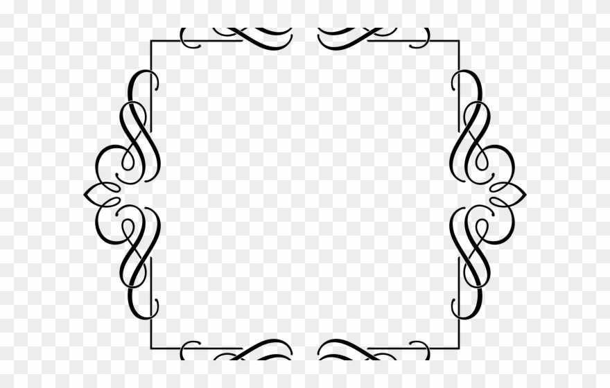 Flourish Clipart Fancy - Png Download