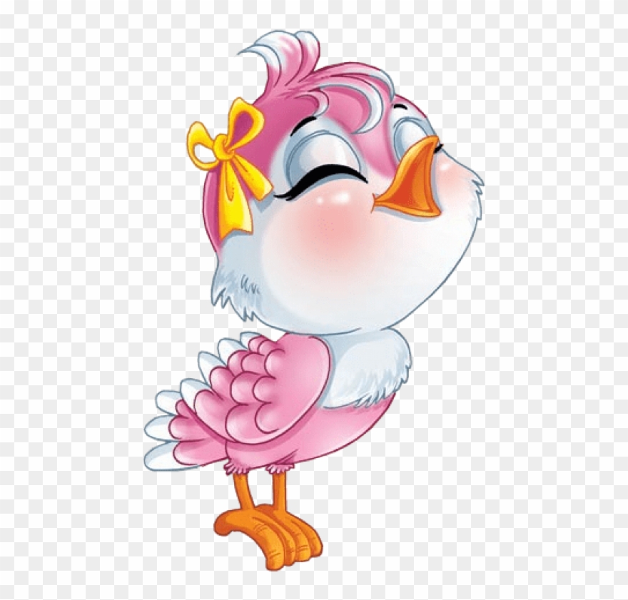 Free Png Download Pink Cartoon Bird Free Clipart Png Transparent Png