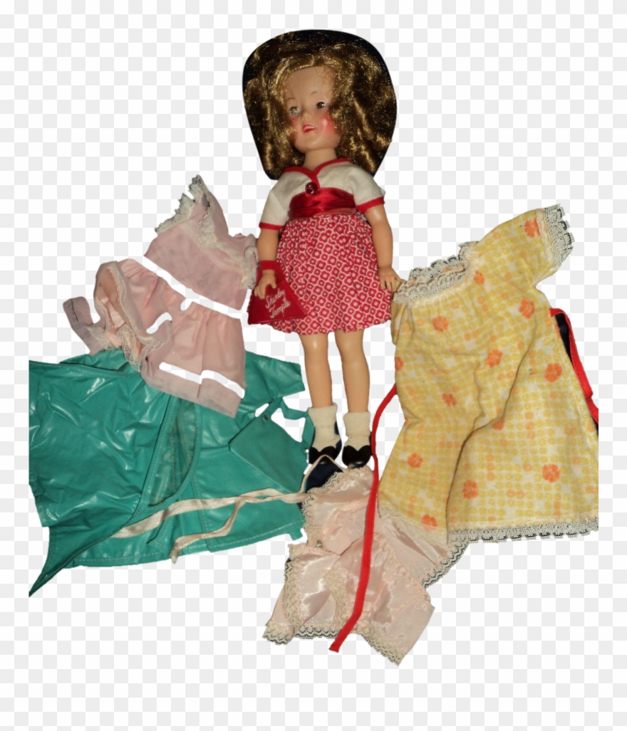 Ideal 12" St Shirley Temple W/nice Outfits Free P&i Clipart
