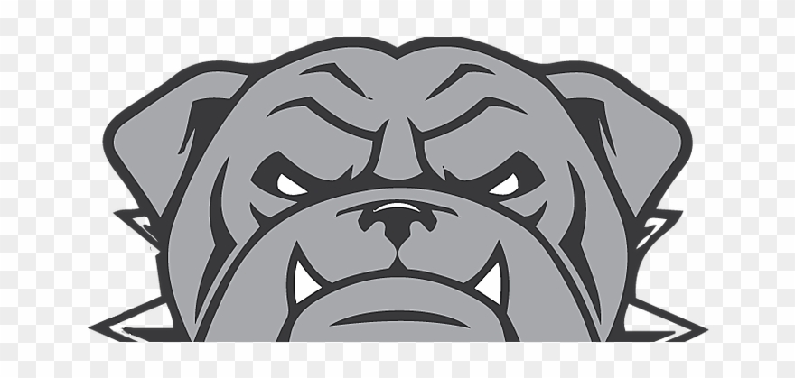 Bulldog Meida Logo Clipart