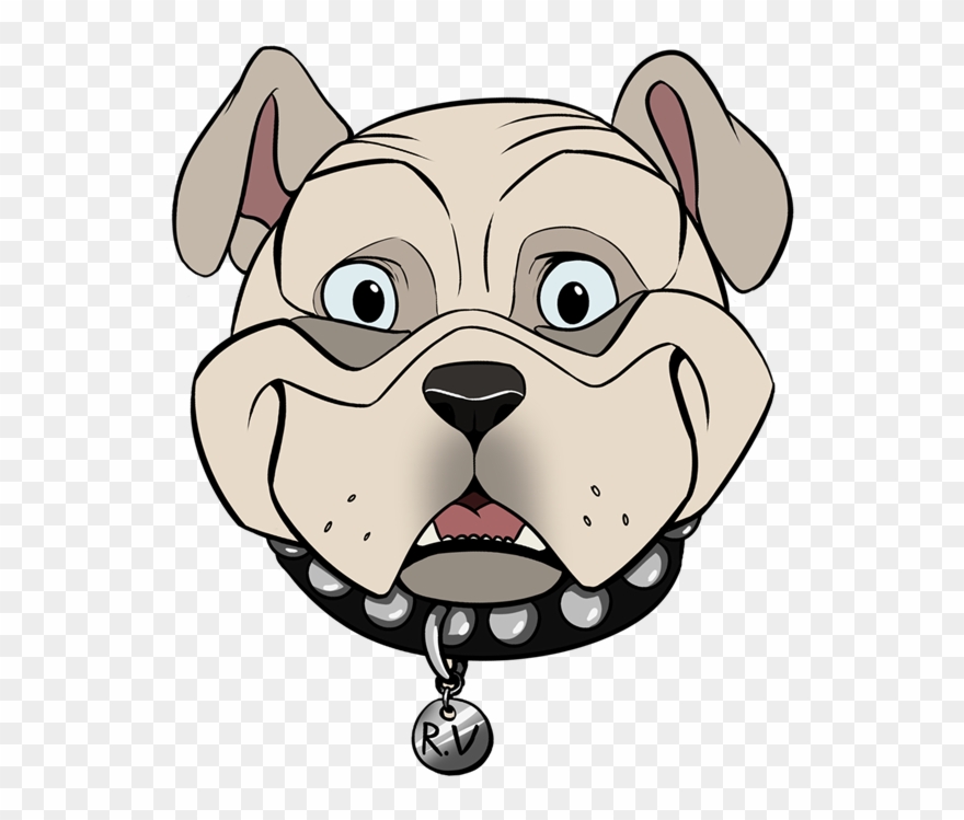 Face Clipart English Bulldog - Png Download