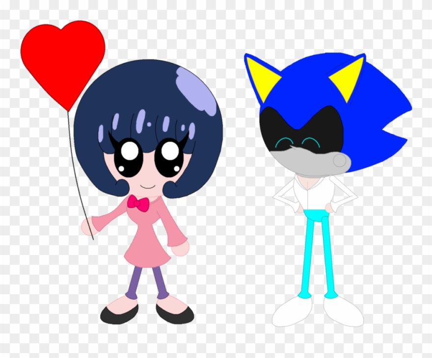Mirage's Valentine Balloon And Blue's M Clipart