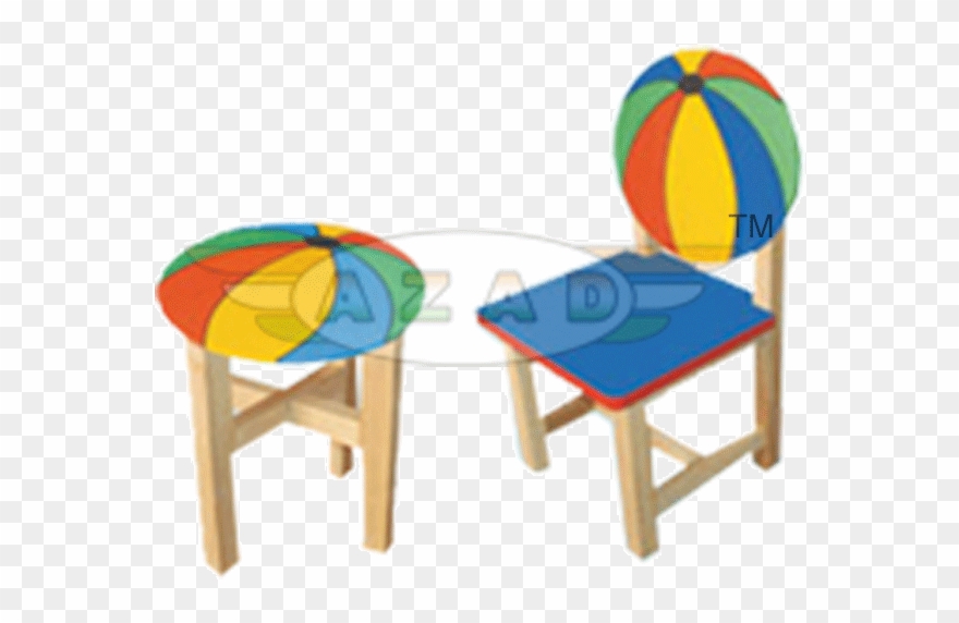 Play School Wooden Chair Clipart