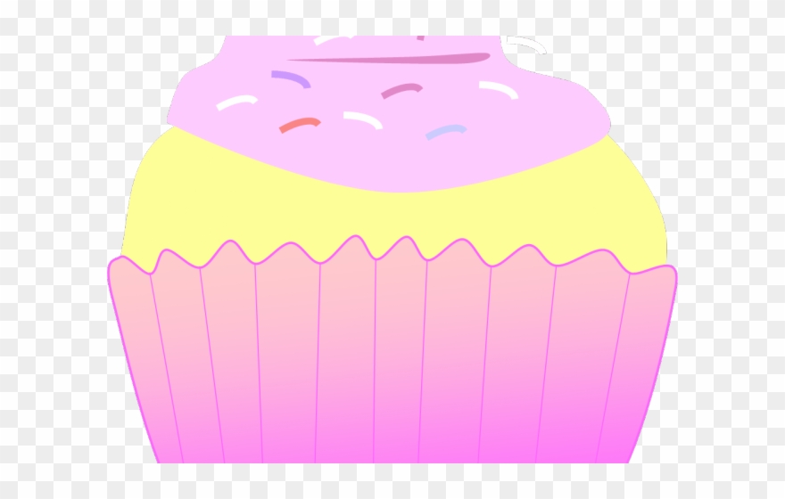 Vanilla Cupcake Clipart Valentine's Cupcake - Png Download
