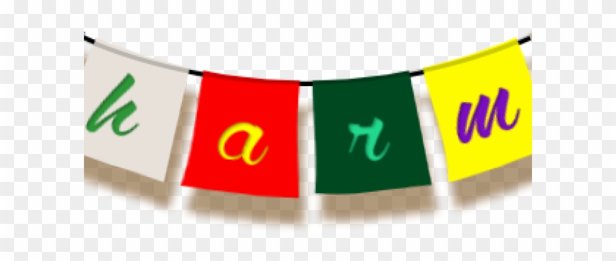 Tibet Flag Clipart Prayer Flags - Png Download