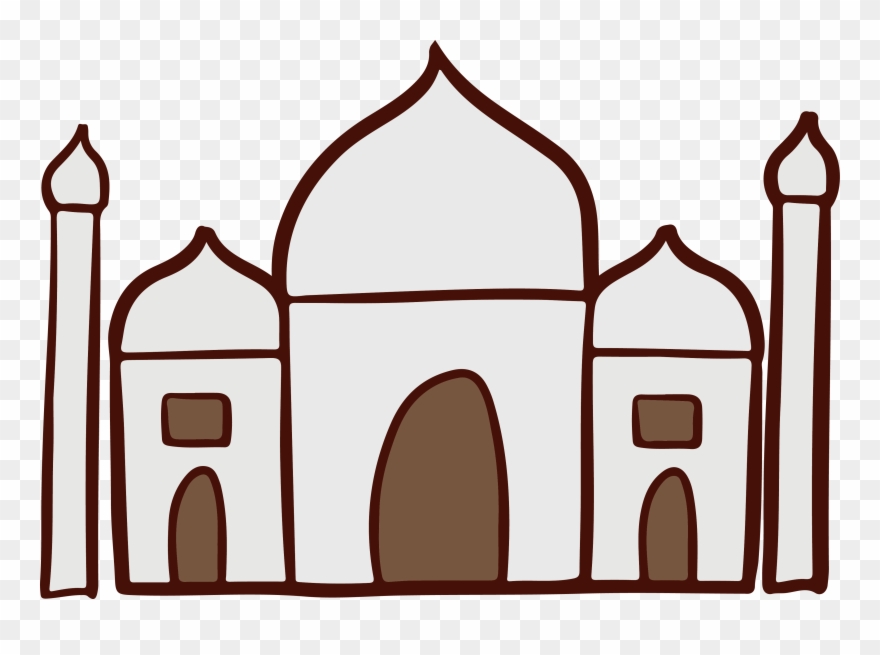 Architecture Clip Art India Style Church - Png Download