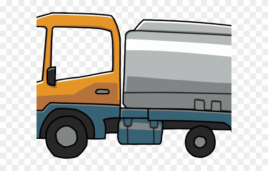 Cargo Truck Clipart Scribblenauts - Png Download