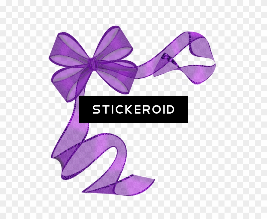 Purple Ribbon Art Clipart