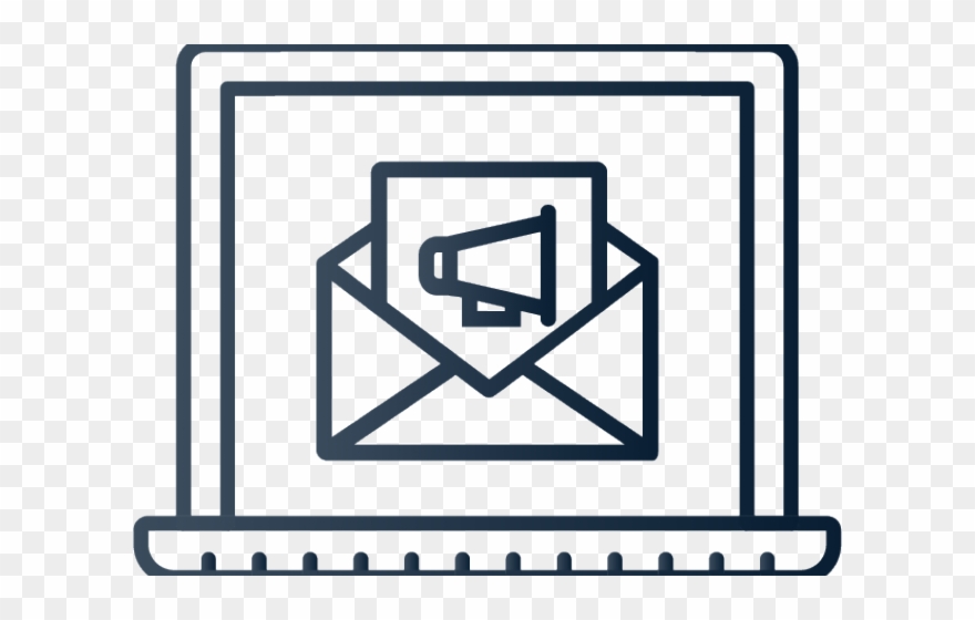 Email Marketing Clipart Message - Png Download