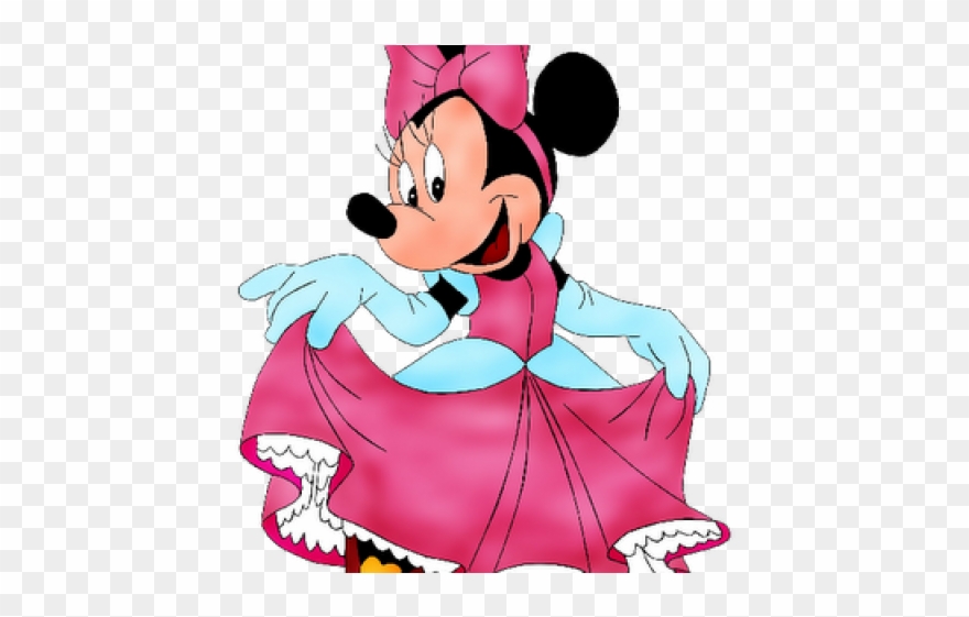 Minnie Mouse Clipart Car - Png Download