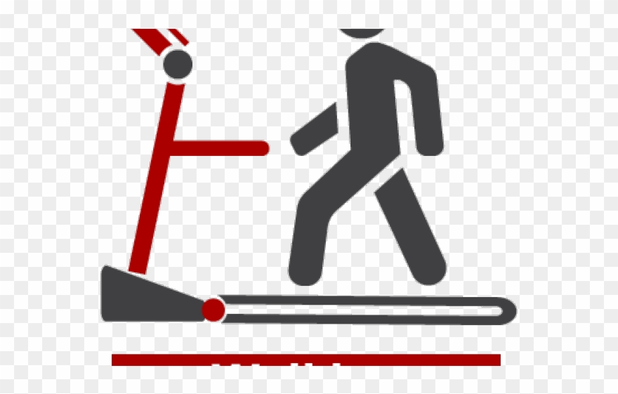 Treadmill Clipart Health Fitness - Png Download