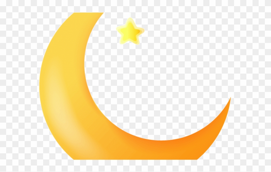 Crescent Moon Cartoon Clipart