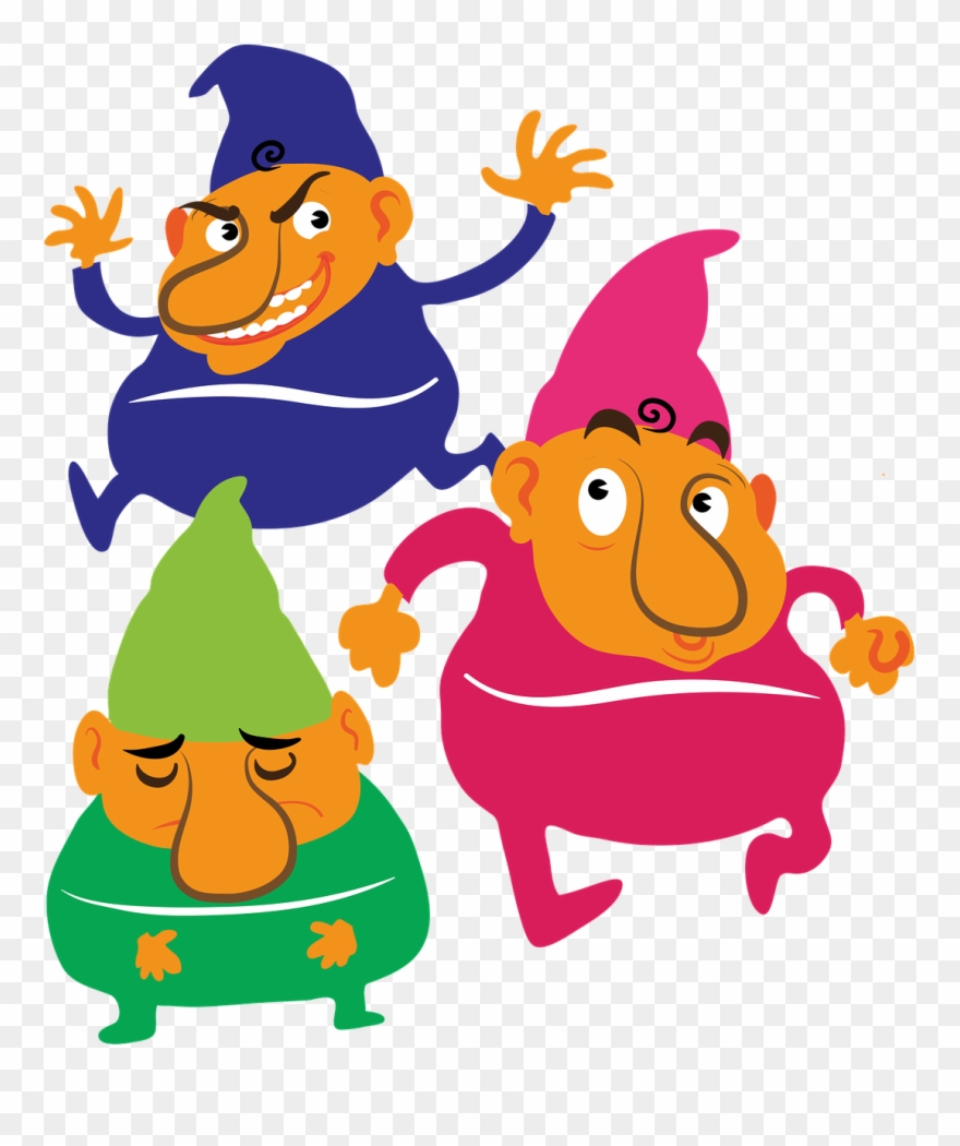 Imp Dwarf Gnome Clipart