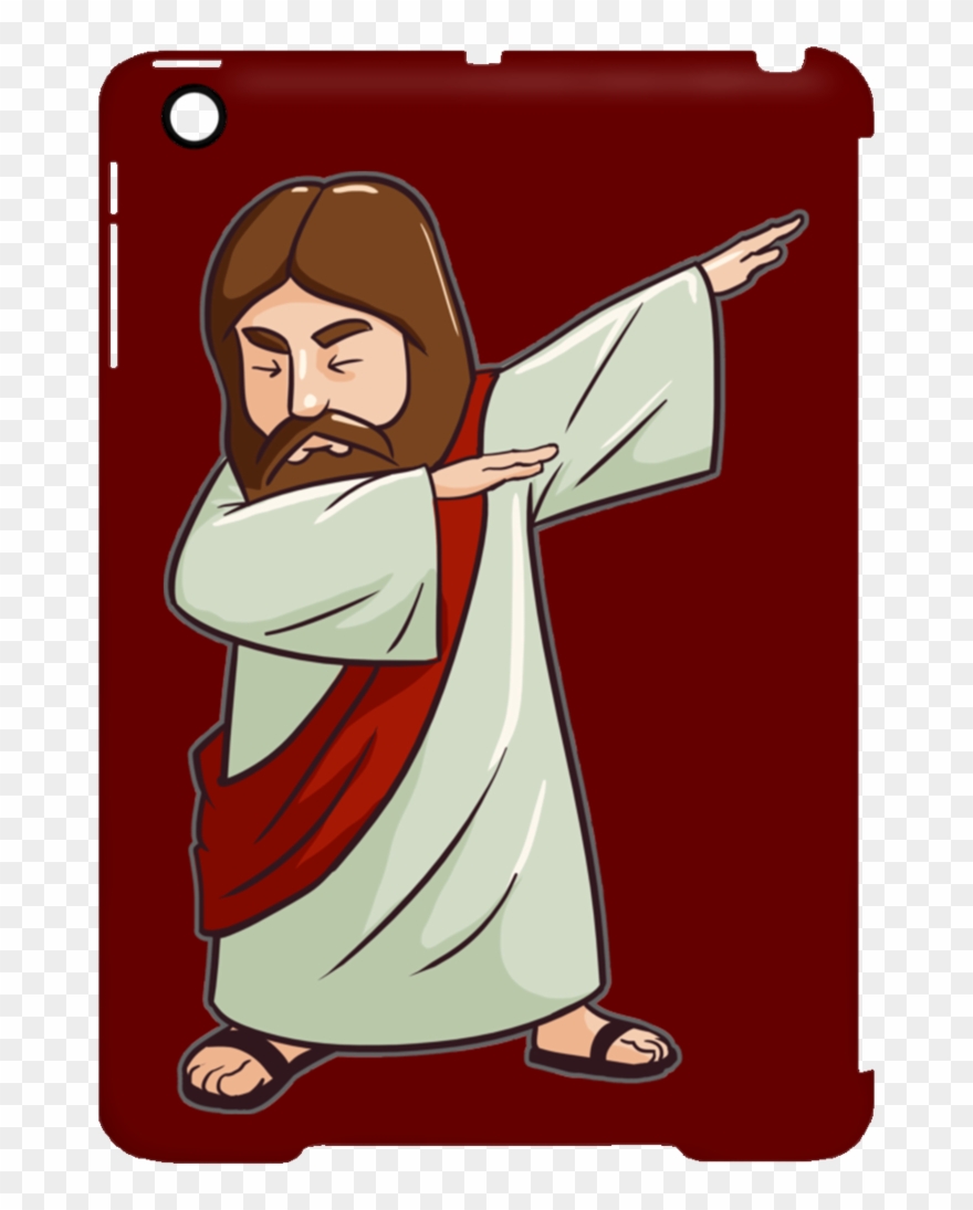Jesus Dabbing Funny Christmas Clip Case For Ipad, Holiday - Png Download