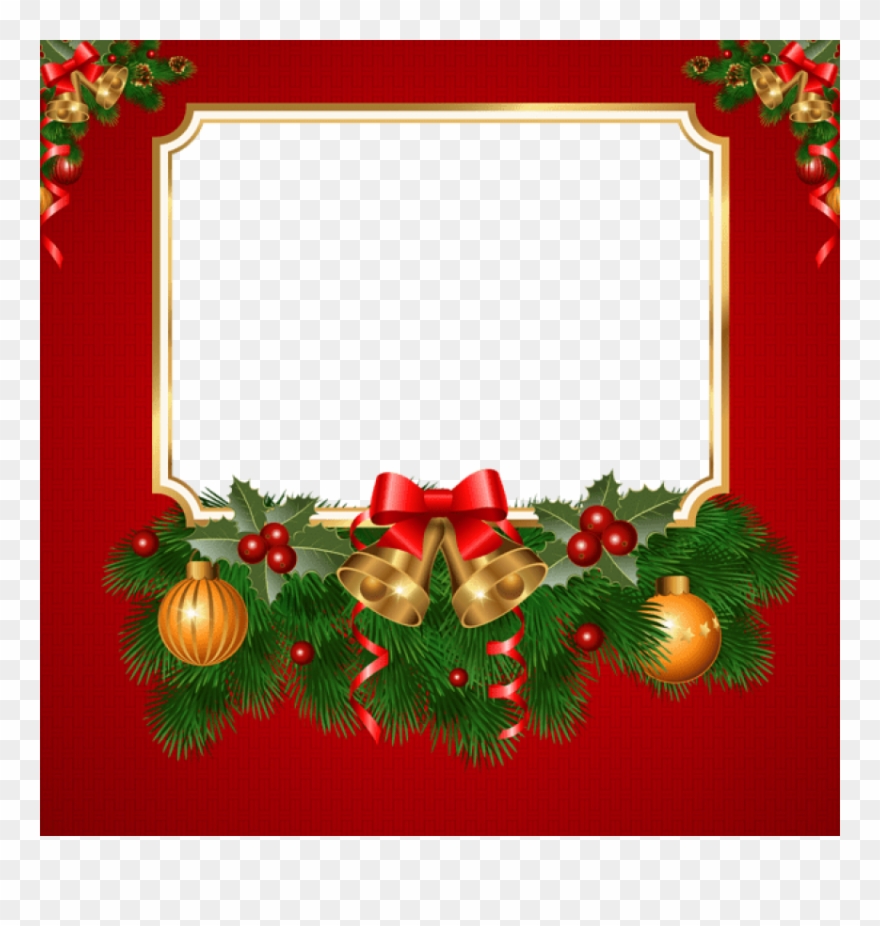 Free Png Christmas Transparent Red Png Frame Png Images Clipart