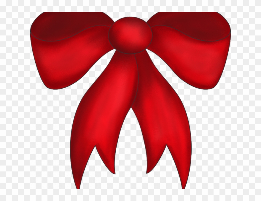 Christmas Ribbon Clipart Printable - Png Download