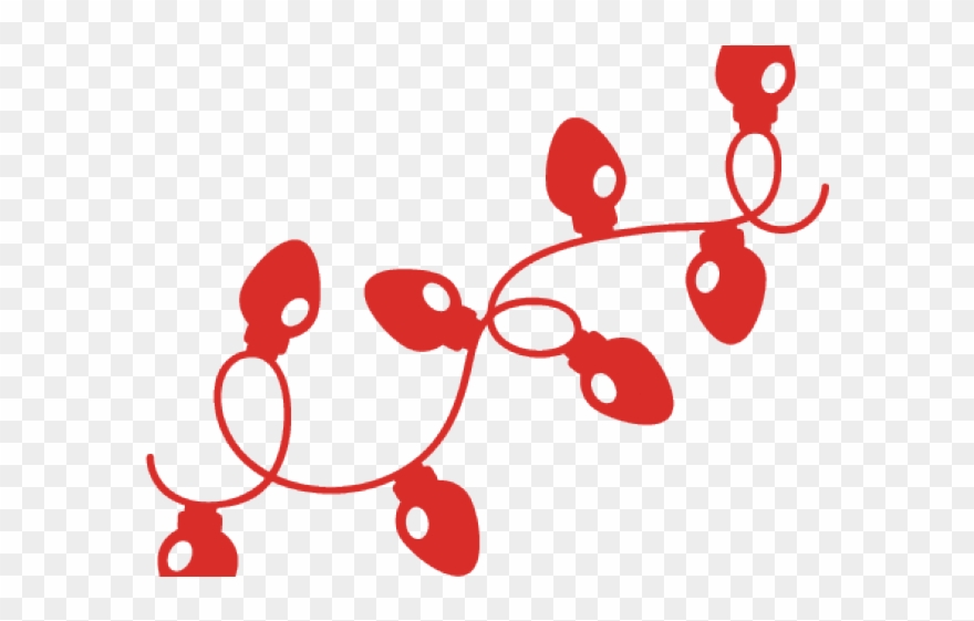 Christmas Lights Clipart File - Png Download