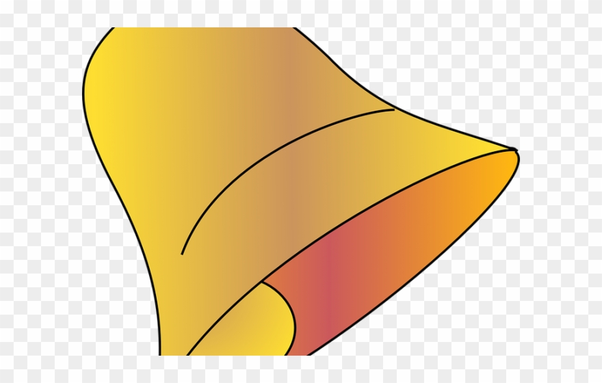 Christmas Bell Clipart School - Png Download