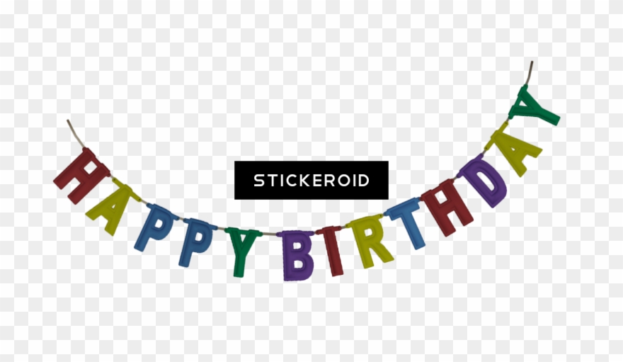 Happy Birthday Banner Clipart