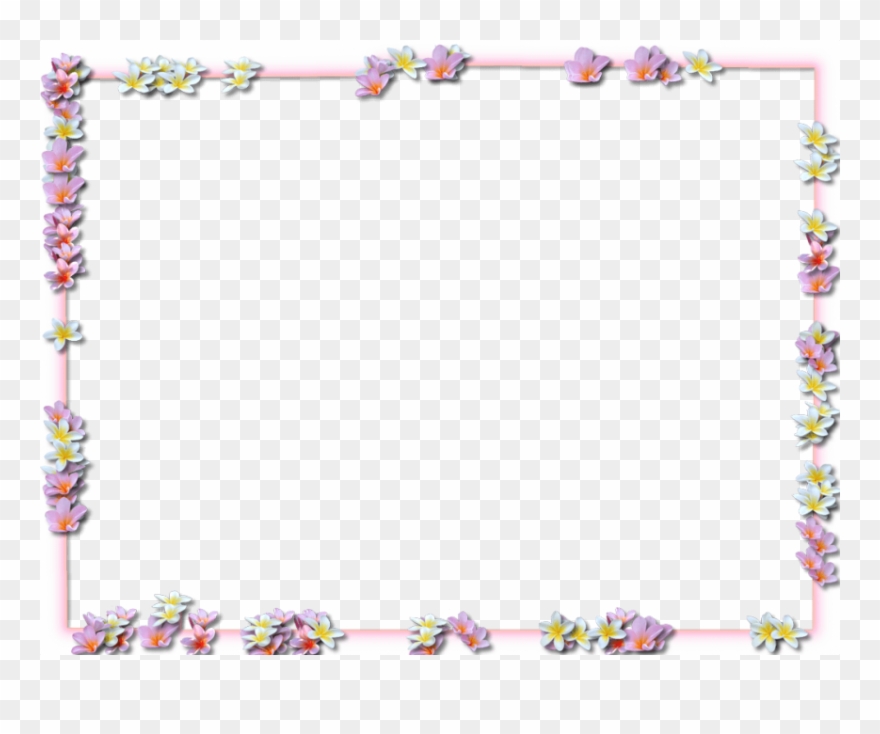 Free Png Flowers Borders Png Pic Png Images Transparent Clipart