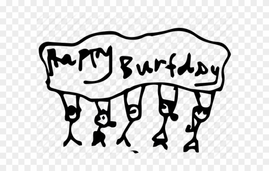 Doodles Clipart Party Banner - Png Download