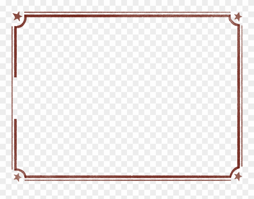 Decorative Border Clipart Square - Png Download