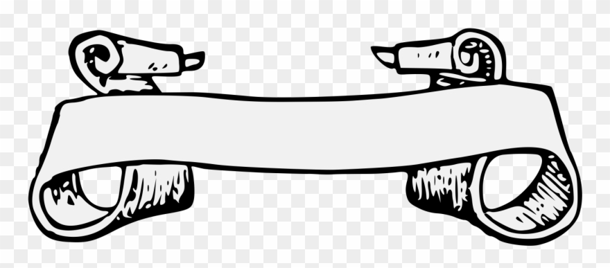 Banner White Clip Art - Png Download