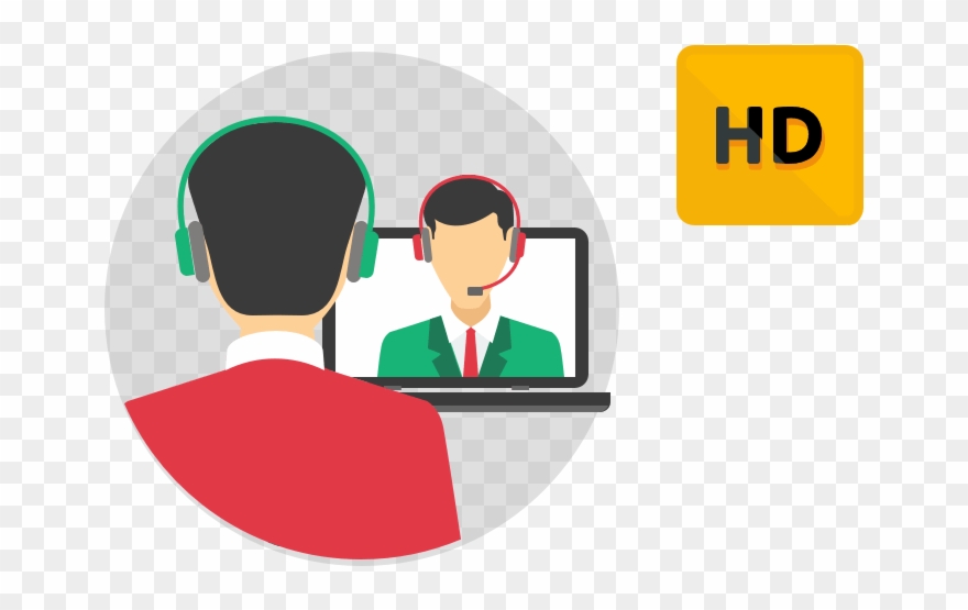 A High Quality Audio And Video Transmission Is The Clipart