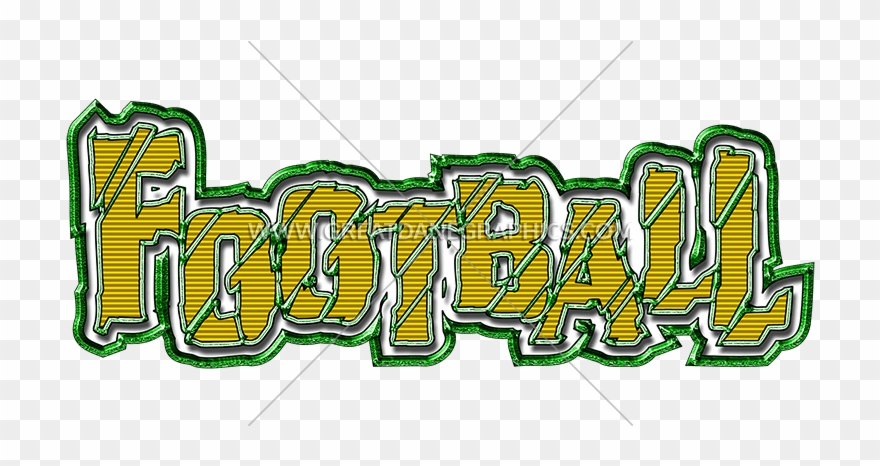 Football Cracked Clipart