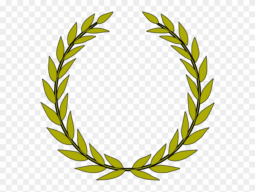 Green Olive Branch Clip Art - Png Download